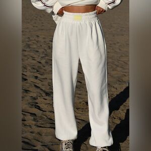 yllw The Label:  Everette Joggers in white -athlesure line Size XS